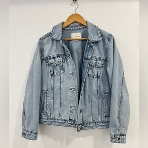 Lucky Brand Women’s Light Denim Jacket 1X